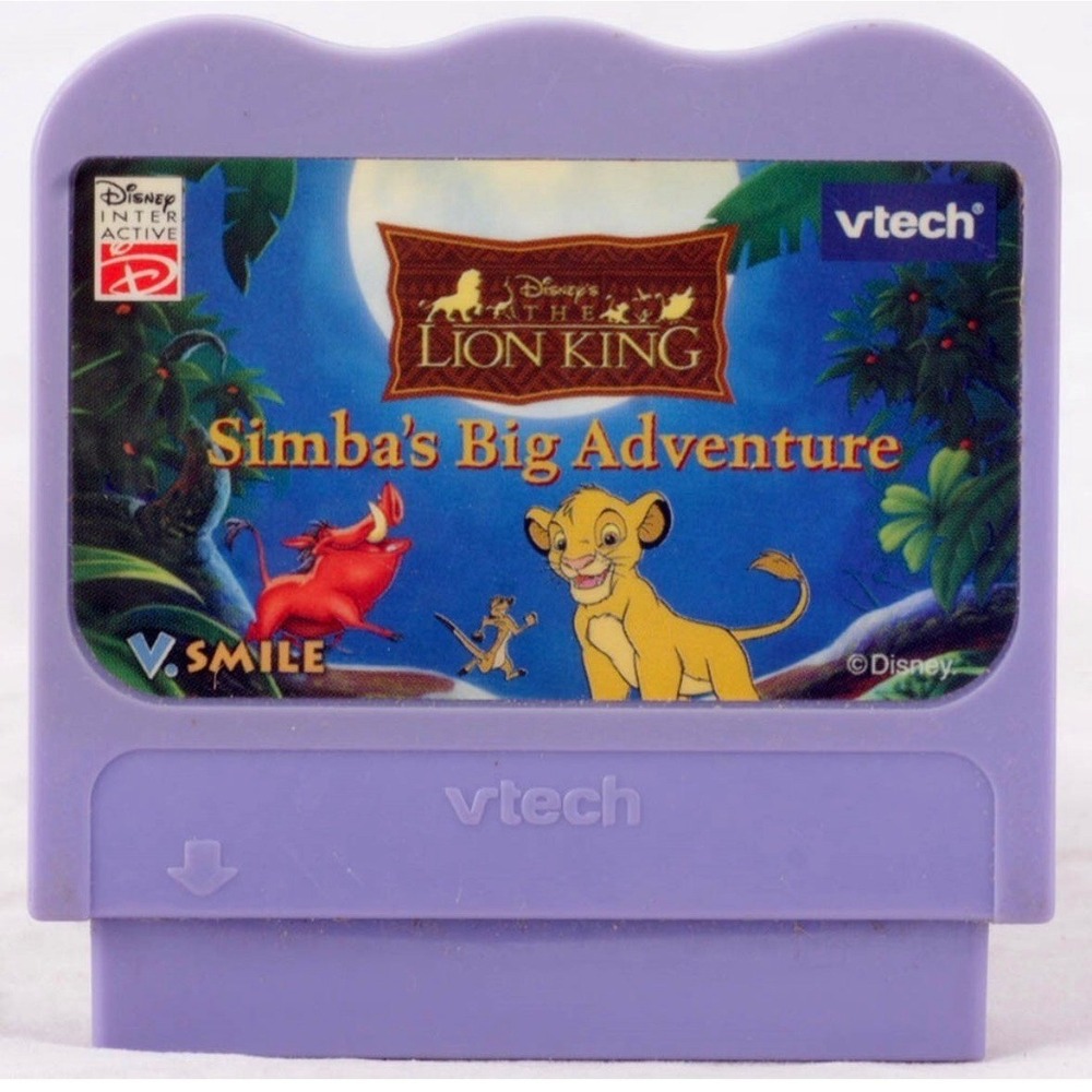 Disney's The‎ Lion King - Simba's Big Adventure vtech v.smile Game Cartridge